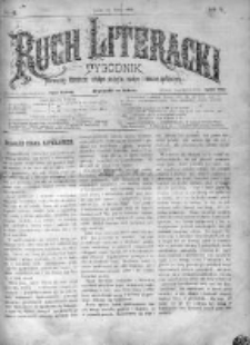 Ruch Literacki. Tygodnik poświęcony literaturze, sztukom pięknym, naukom i rzeczom społecznym 1878 I, Nr 11