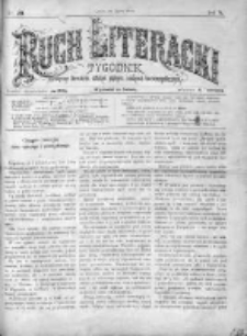 Ruch Literacki. Tygodnik poświęcony literaturze, sztukom pięknym, naukom i rzeczom społecznym 1878 III, Nr 29