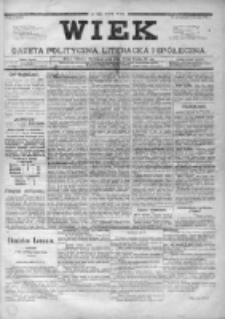 Wiek. Gazeta polityczna, literacka i społeczna 1880 IV, Nr 271