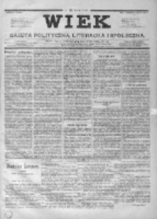 Wiek. Gazeta polityczna, literacka i społeczna 1880 IV, Nr 272