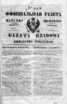 Gazeta Rządowa Królestwa Polskiego 1850 III, No 210