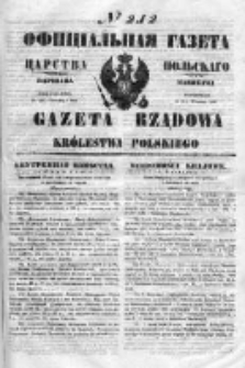 Gazeta Rządowa Królestwa Polskiego 1850 III, No 212