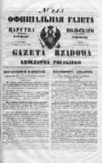 Gazeta Rządowa Królestwa Polskiego 1850 III, No 213