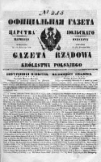 Gazeta Rządowa Królestwa Polskiego 1850 III, No 215