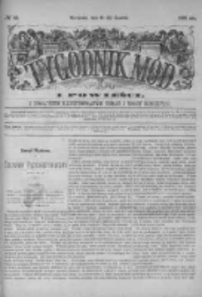 Tygodnik Mód i Powieści. Pismo ilustrowane dla kobiet z dodatkiem Ubiory i Roboty 1876 IV, No 53