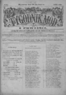 Tygodnik Mód i Powieści. Pismo ilustrowane dla kobiet z dodatkiem Ubiory i Roboty 1882 IV, No 52