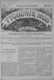 Tygodnik Mód i Powieści. Pismo ilustrowane dla kobiet z dodatkiem Ubiory i Roboty 1885 I, No 4