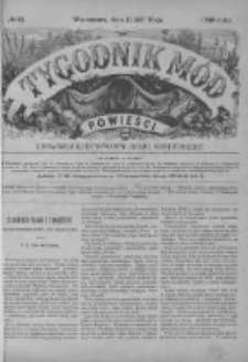 Tygodnik Mód i Powieści. Pismo ilustrowane dla kobiet z dodatkiem Ubiory i Roboty 1885 II, No 21