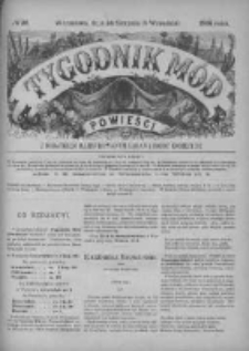 Tygodnik Mód i Powieści. Pismo ilustrowane dla kobiet z dodatkiem Ubiory i Roboty 1885 III, No 36