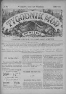 Tygodnik Mód i Powieści. Pismo ilustrowane dla kobiet z dodatkiem Ubiory i Roboty 1885 III, No 38