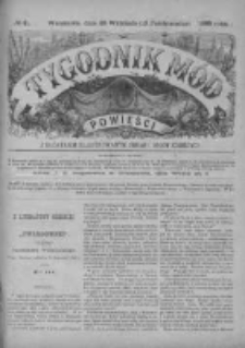 Tygodnik Mód i Powieści. Pismo ilustrowane dla kobiet z dodatkiem Ubiory i Roboty 1885 III, No 41