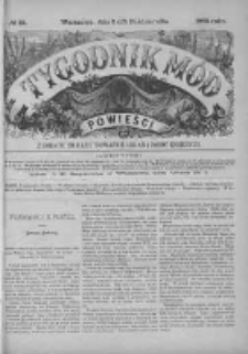 Tygodnik Mód i Powieści. Pismo ilustrowane dla kobiet z dodatkiem Ubiory i Roboty 1885 IV, No 42