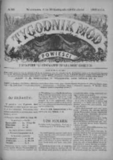 Tygodnik Mód i Powieści. Pismo ilustrowane dla kobiet z dodatkiem Ubiory i Roboty 1885 IV, No 50