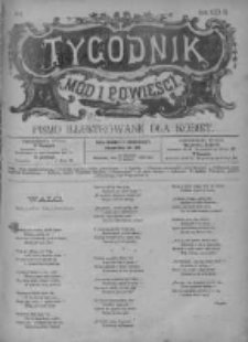 Tygodnik Mód i Powieści. Pismo ilustrowane dla kobiet z dodatkiem Ubiory i Roboty 1891 I, No 6