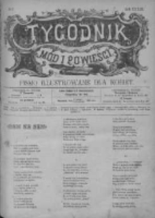 Tygodnik Mód i Powieści. Pismo ilustrowane dla kobiet z dodatkiem Ubiory i Roboty 1891 I, No 7
