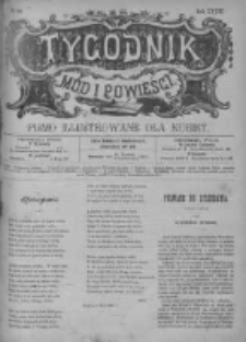 Tygodnik Mód i Powieści. Pismo ilustrowane dla kobiet z dodatkiem Ubiory i Roboty 1891 III, No 40