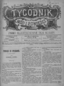 Tygodnik Mód i Powieści. Pismo ilustrowane dla kobiet z dodatkiem Ubiory i Roboty 1891 IV, No 46