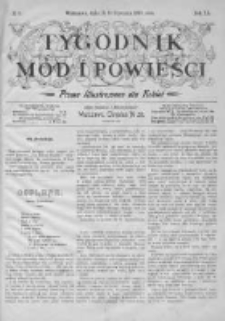 Tygodnik Mód i Powieści. Pismo ilustrowane dla kobiet z dodatkiem Ubiory i Roboty 1898 I, No 3