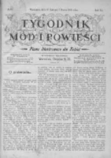 Tygodnik Mód i Powieści. Pismo ilustrowane dla kobiet z dodatkiem Ubiory i Roboty 1898 I, No 10