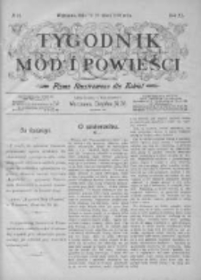 Tygodnik Mód i Powieści. Pismo ilustrowane dla kobiet z dodatkiem Ubiory i Roboty 1898 I, No 13