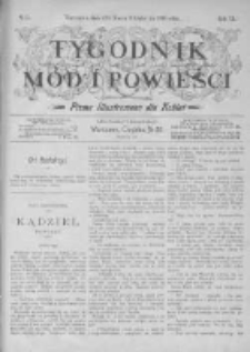Tygodnik Mód i Powieści. Pismo ilustrowane dla kobiet z dodatkiem Ubiory i Roboty 1898 I, No 15