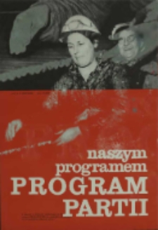 VII Zjazd PZPR Warszawa 1975. naszym programem program patrii