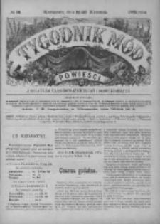 Tygodnik Mód i Powieści. Pismo ilustrowane dla kobiet z dodatkiem Ubiory i Roboty 1885 III, No 39