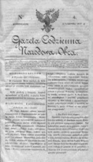 Gazeta Codzienna Narodowa i Obca 1818 IV, Nr 4