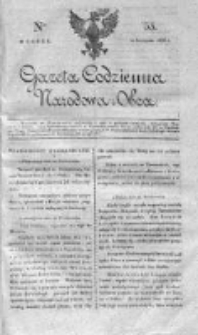 Gazeta Codzienna Narodowa i Obca 1818 IV, Nr 35