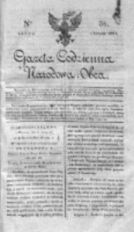 Gazeta Codzienna Narodowa i Obca 1818 IV, Nr 36