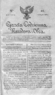 Gazeta Codzienna Narodowa i Obca 1818 IV, Nr 41