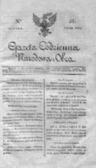 Gazeta Codzienna Narodowa i Obca 1818 IV, Nr 56