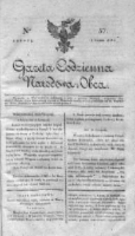 Gazeta Codzienna Narodowa i Obca 1818 IV, Nr 57