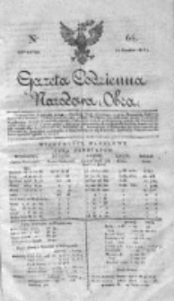 Gazeta Codzienna Narodowa i Obca 1818 IV, Nr 66