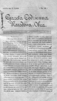 Gazeta Codzienna Narodowa i Obca 1819 I, Nr 88