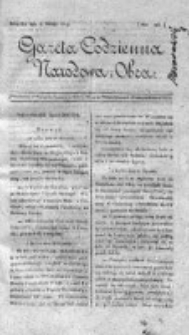 Gazeta Codzienna Narodowa i Obca 1819 I, Nr 105