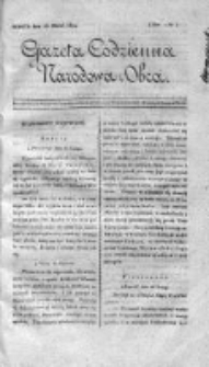 Gazeta Codzienna Narodowa i Obca 1819 I, Nr 134