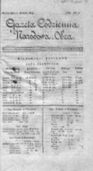 Gazeta Codzienna Narodowa i Obca 1819 II, Nr 165