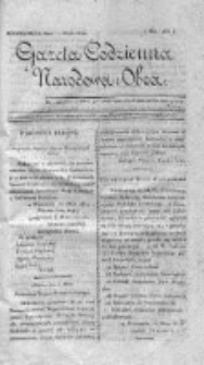 Gazeta Codzienna Narodowa i Obca 1819 II, Nr 186