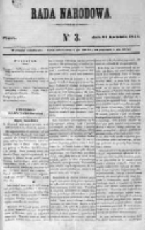 Gazeta Narodowa 1848 I, Nr 3