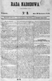 Gazeta Narodowa 1848 I, Nr 9