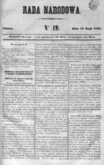 Gazeta Narodowa 1848 I, Nr 19