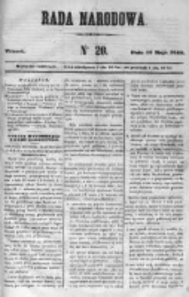Gazeta Narodowa 1848 I, Nr 20