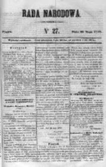 Gazeta Narodowa 1848 I, Nr 27