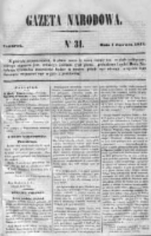Gazeta Narodowa 1848 I, Nr 31