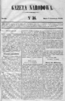 Gazeta Narodowa 1848 I, Nr 36