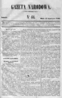 Gazeta Narodowa 1848 I, Nr 44