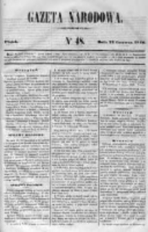 Gazeta Narodowa 1848 I, Nr 48