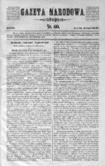 Gazeta Narodowa 1848 III, Nr 60