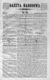 Gazeta Narodowa 1848 III, Nr 74